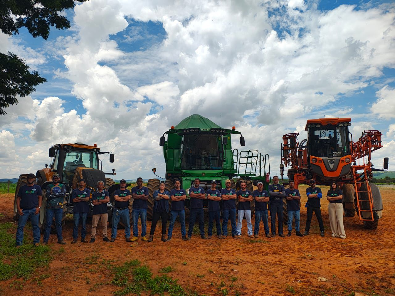 Aula prática do curso de Máquinas Agrícolas